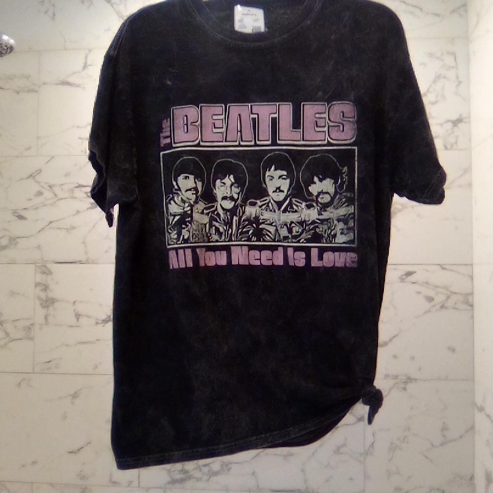 Brand New Beatles Tee "All U Need is ..Love"